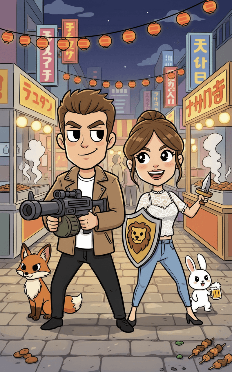 Q-style Game Cartoon Character🐶 Video From Photo