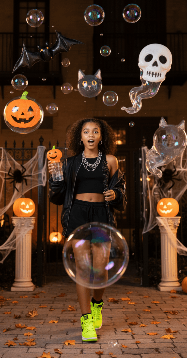 AI Halloween Bubbles🫧 Video From Image