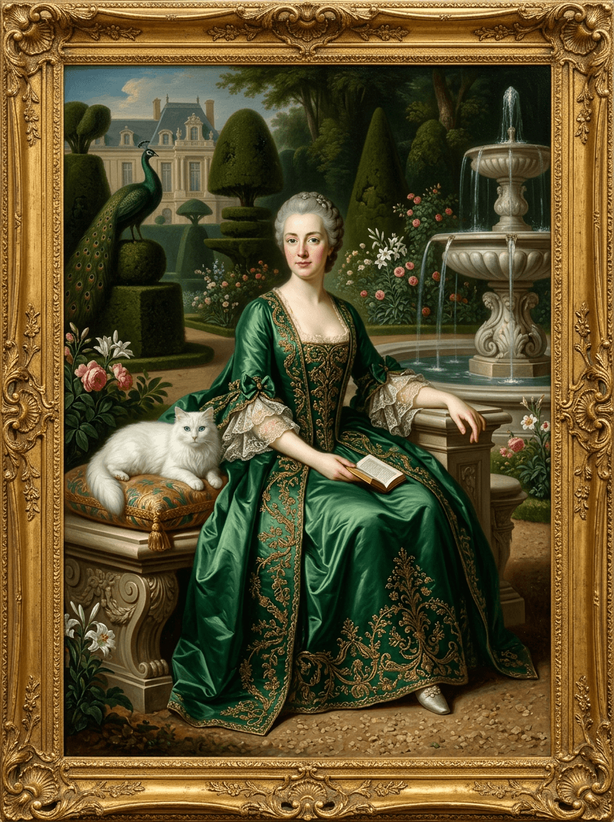 Classic Aristocratic Portrait Collection Image Collection From Photo