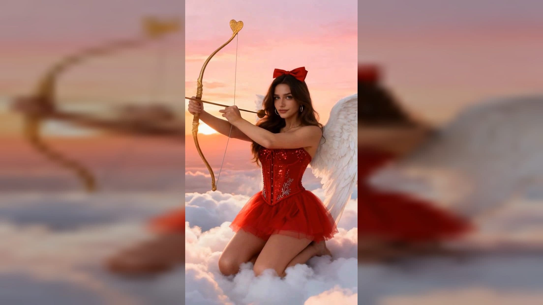 Valentine's Day Heart Transition Video from a Photo