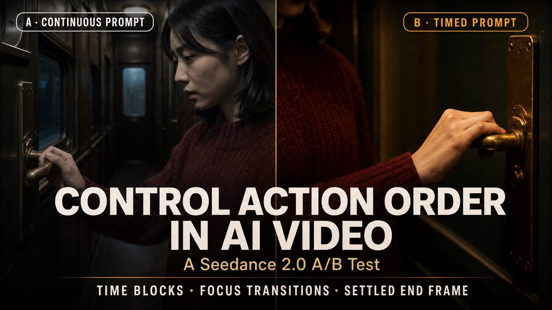 How to Control Action Order in AI Video Prompts: A Seedance 2.0 A/B Test