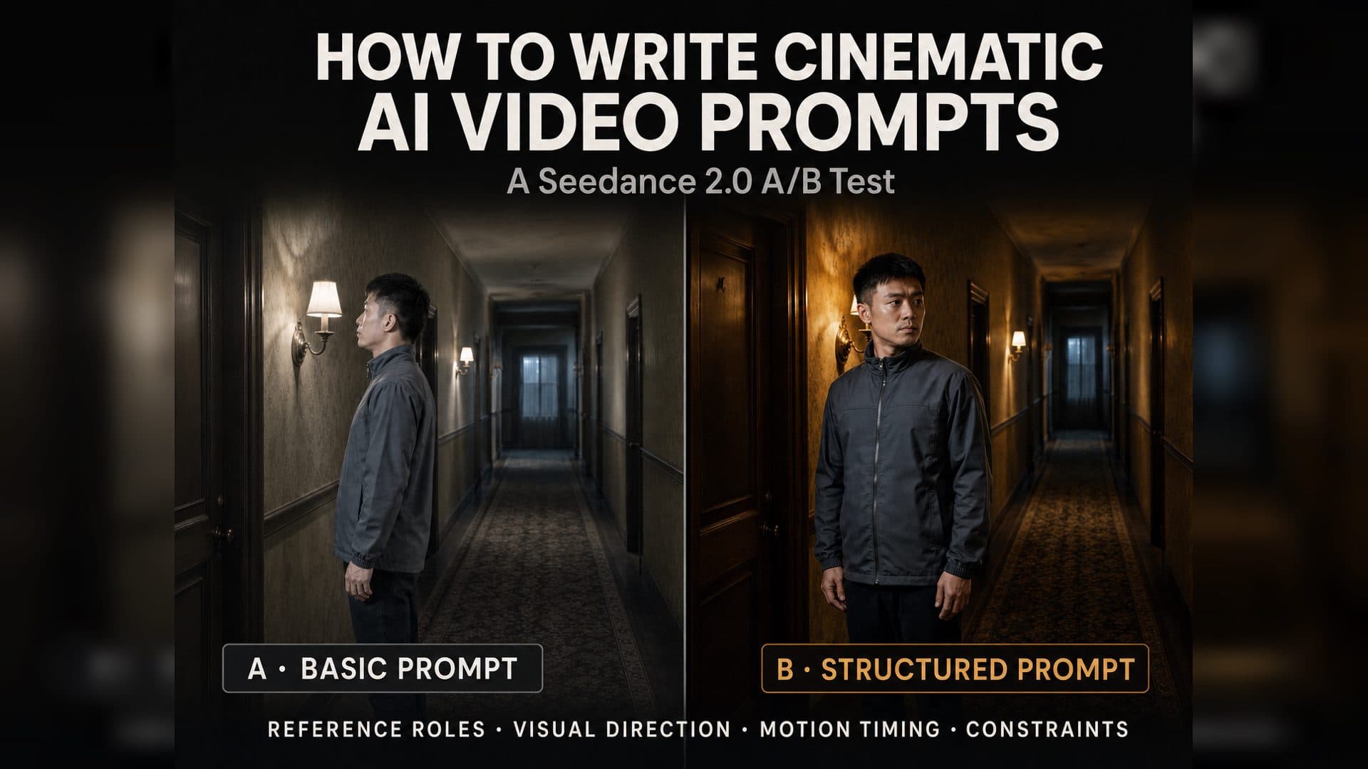 How to Write AI Video Prompts with a Cinematic Look: A Seedance 2.0 A/B Test
