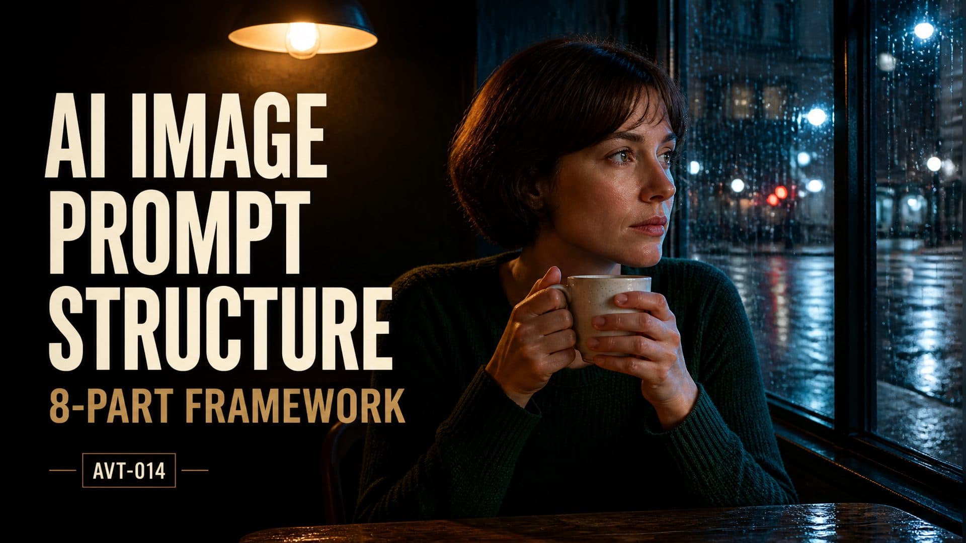 AI Image Prompt Structure: An 8-Part Framework Tested