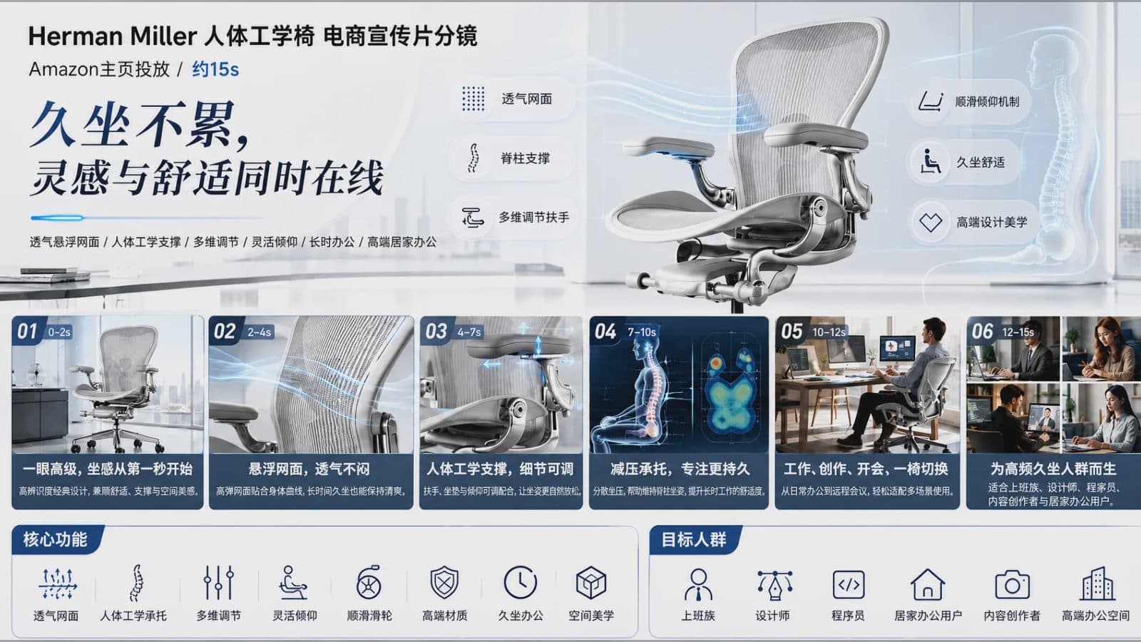 MiniMax H3 Ecommerce Video for Feature-Led Products