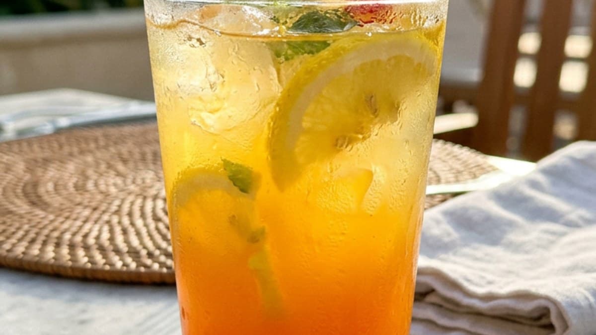 ASMR Lemon Drink Video Template for Product Campaigns
