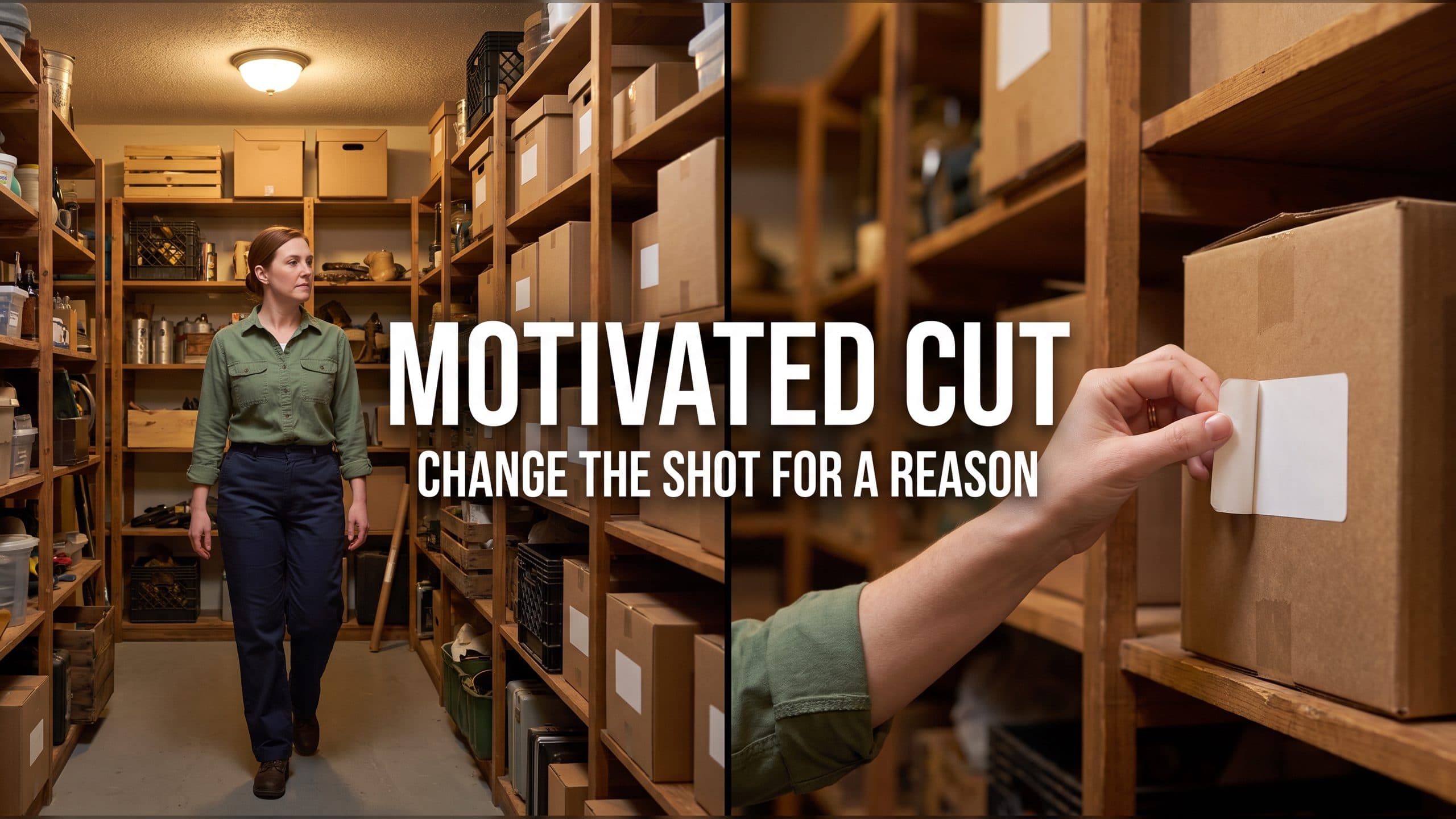 Motivated Cut AI Video Continuity: Change the Shot for a Reason