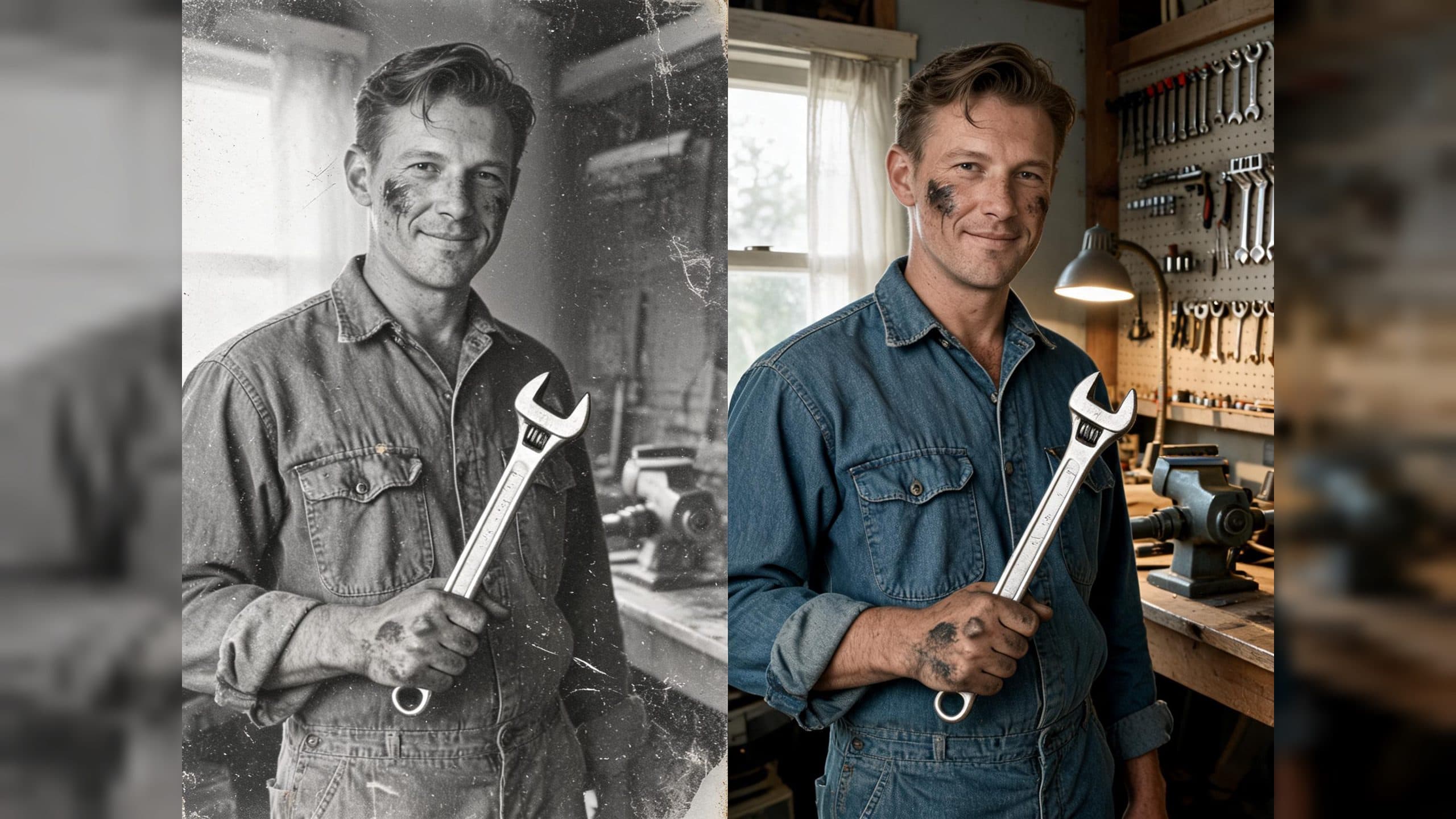 AI Photo Restoration Prompt Settings: Separate Instructions from Tool Controls