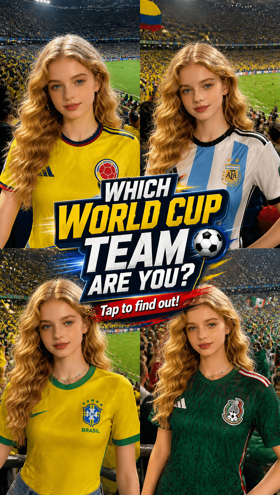 AI World Cup Soul Team⚽️✨ Video From Image