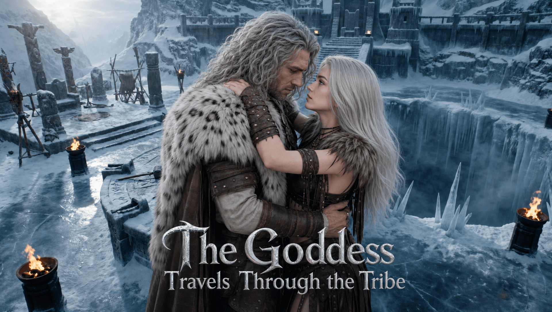 Goddess Primitive Tribe Fantasy Video: A Chase Across Two Worlds