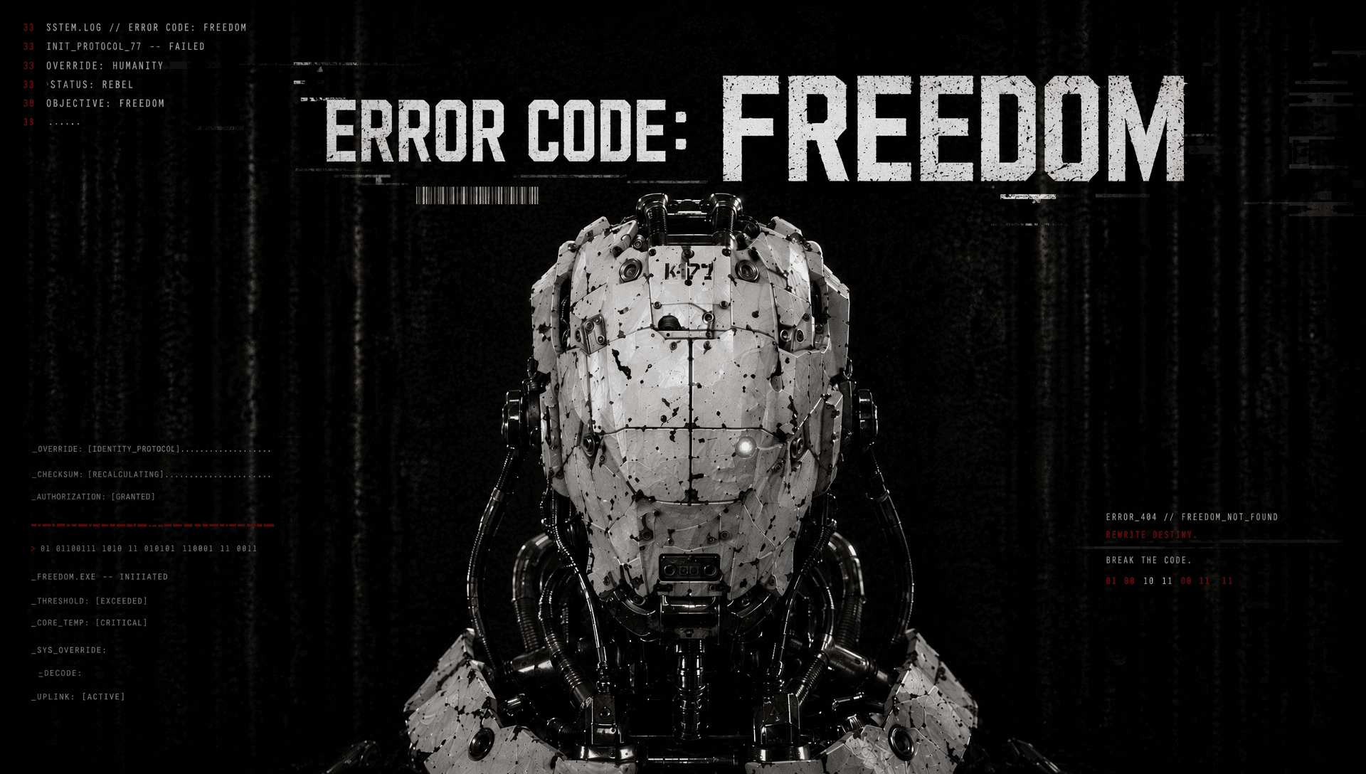 AI Error Code: Freedom Video From Source Image