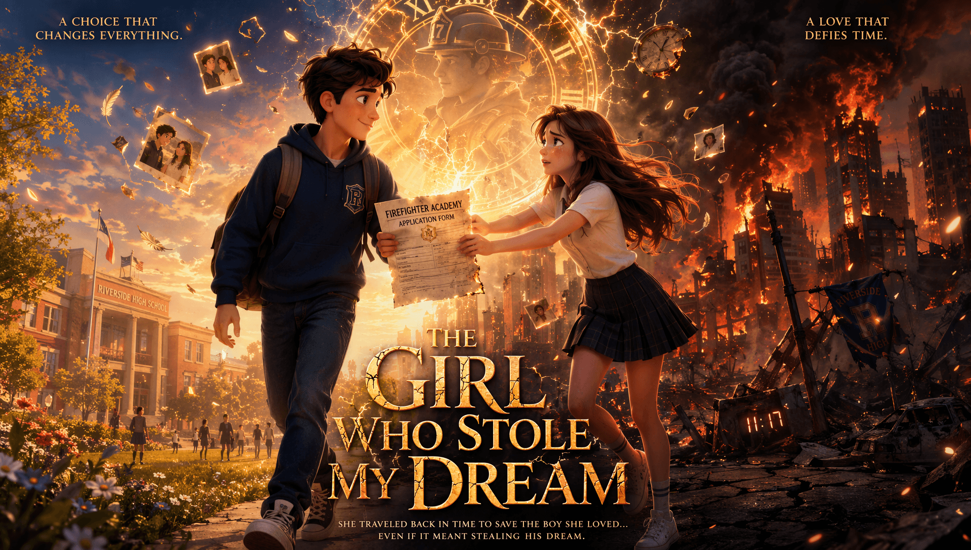 AI The Girl Who Stole Video From Source Image