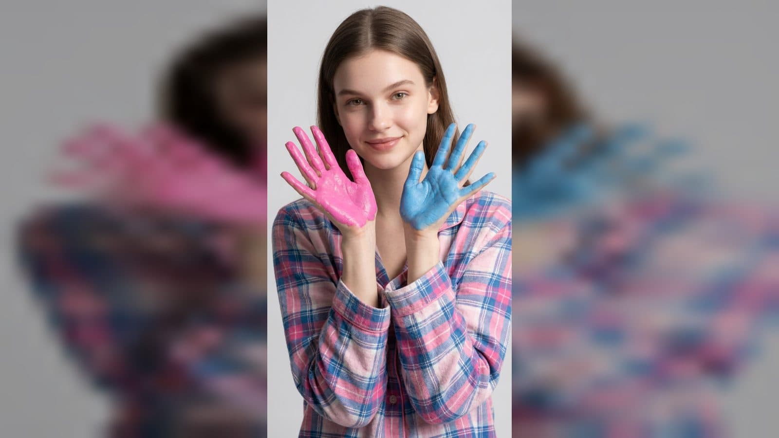AI Color-Blending Video Generator from Photo for a Purple Challenge