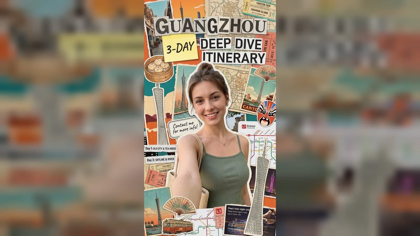 Guangzhou 3-Day Itinerary from Photo