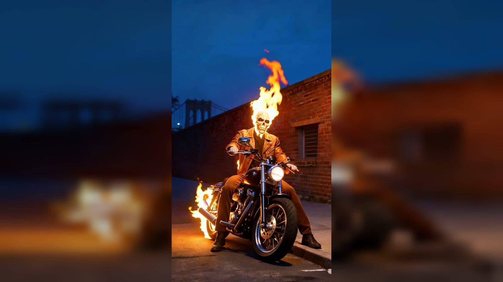 Ghost Rider Transformation Video from Photo