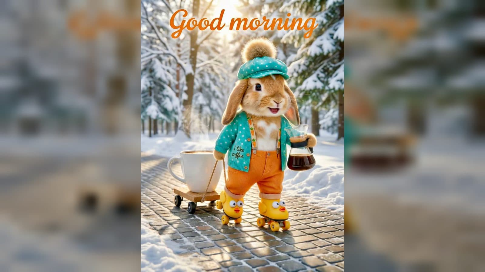 Photo to AI Video Generator for a Good Morning Coffee Greeting