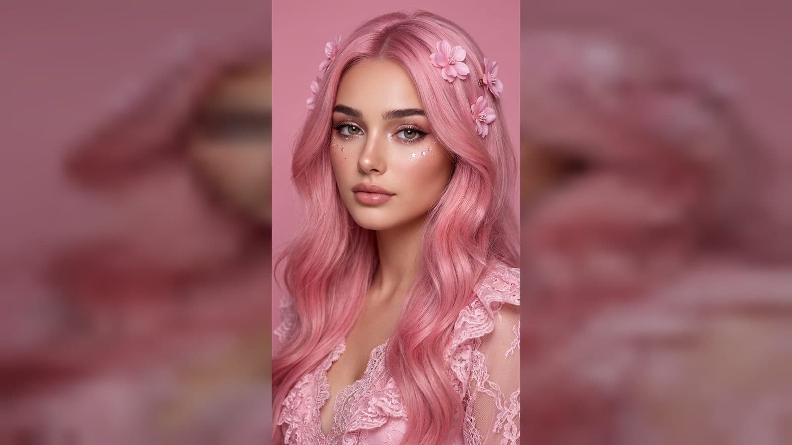 Pink Glow-Up Video From Photo After Two Dance Moves