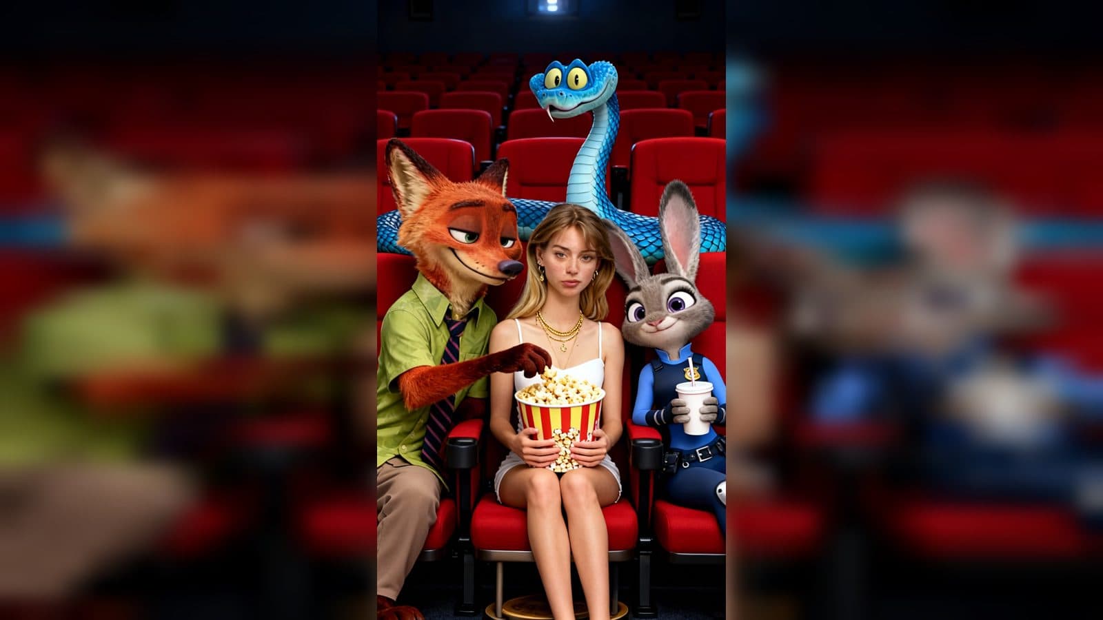 AI Character Creator From Photo: Zootopia Cinema Group Snapshots
