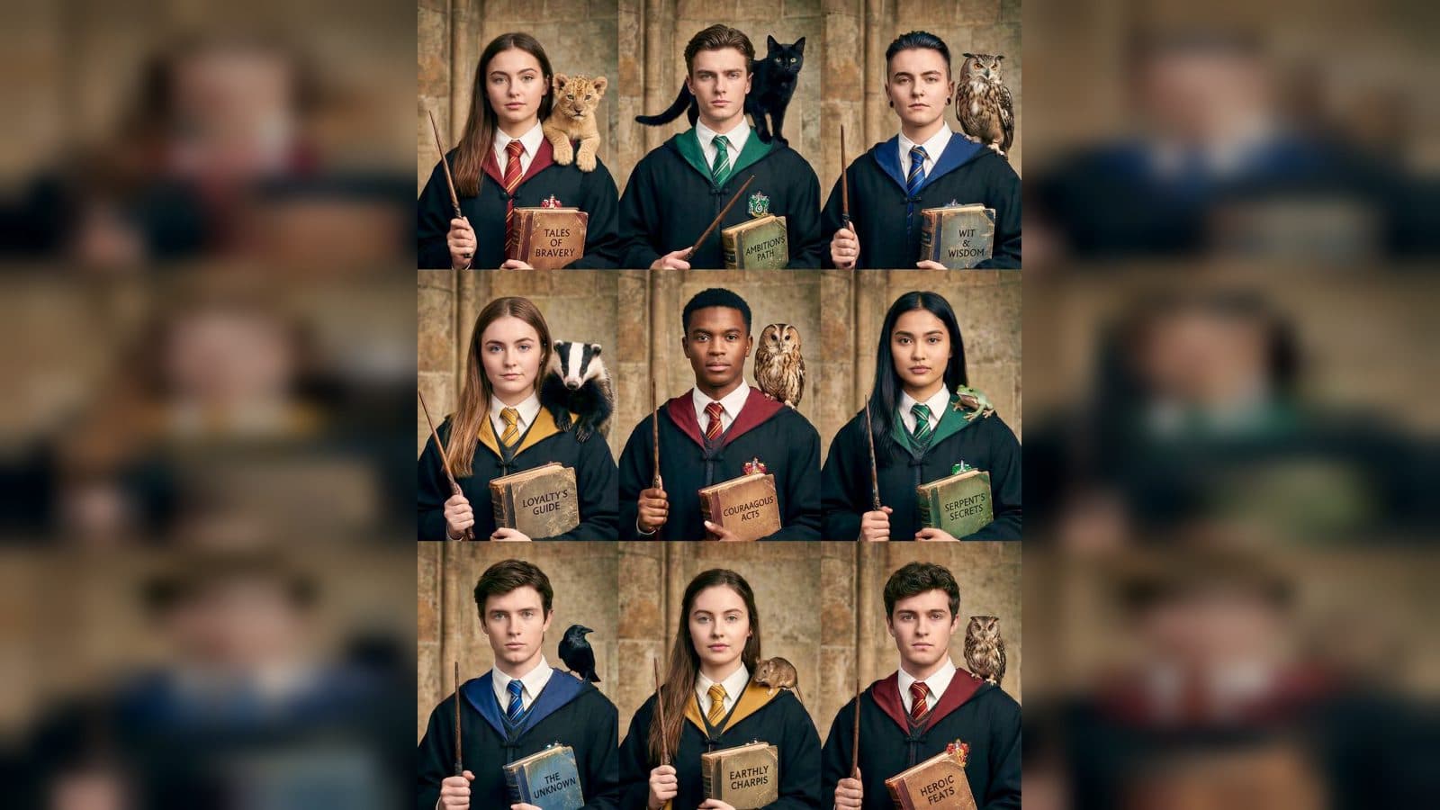 Hogwarts Portrait Video from Photo