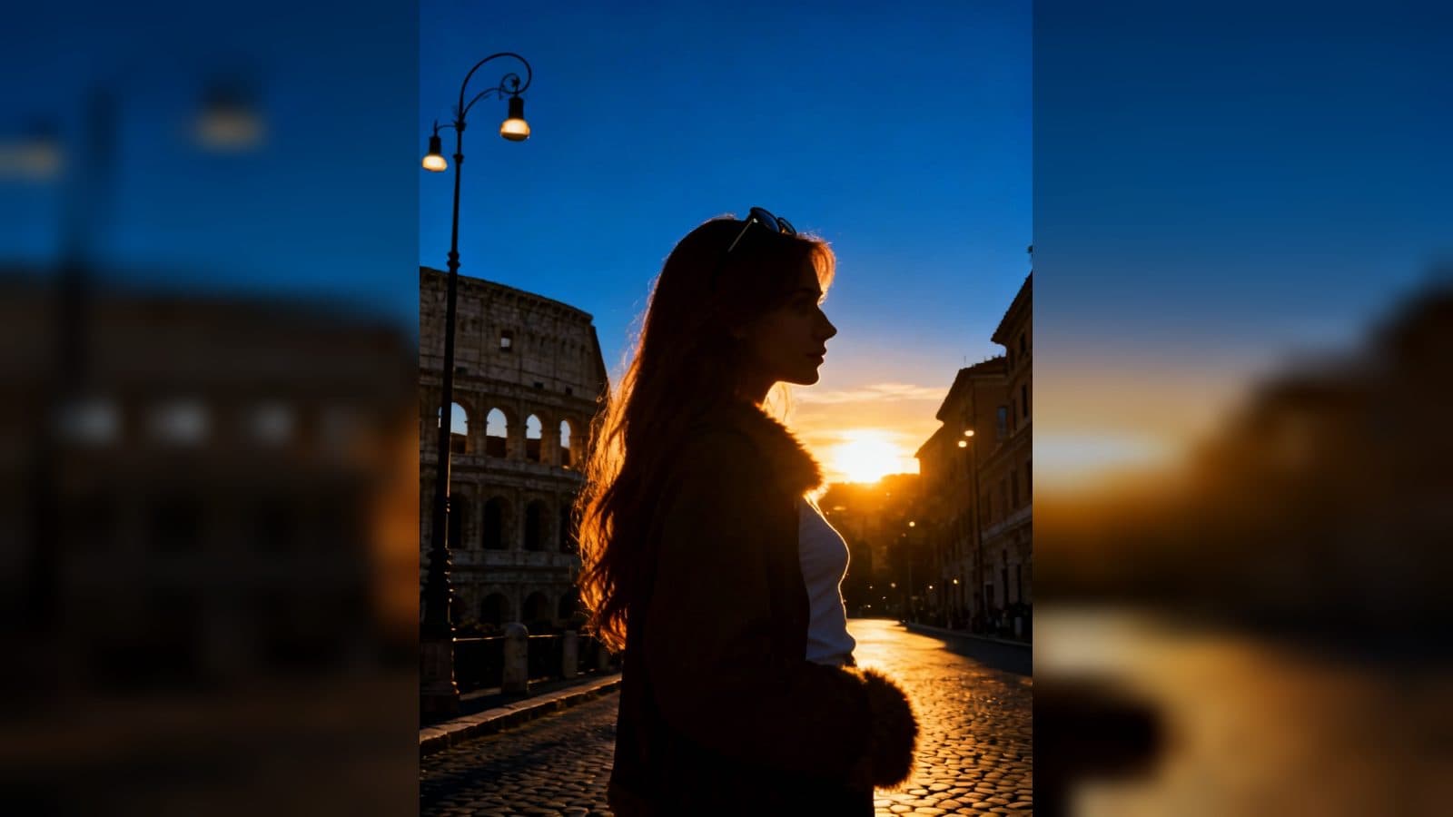 AI Fashion Video Generator from Photo for a Rome Street Style Story