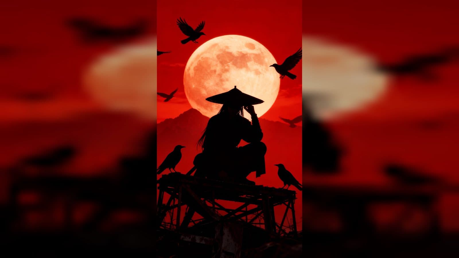 Raven Crow Transformation Video from Photo