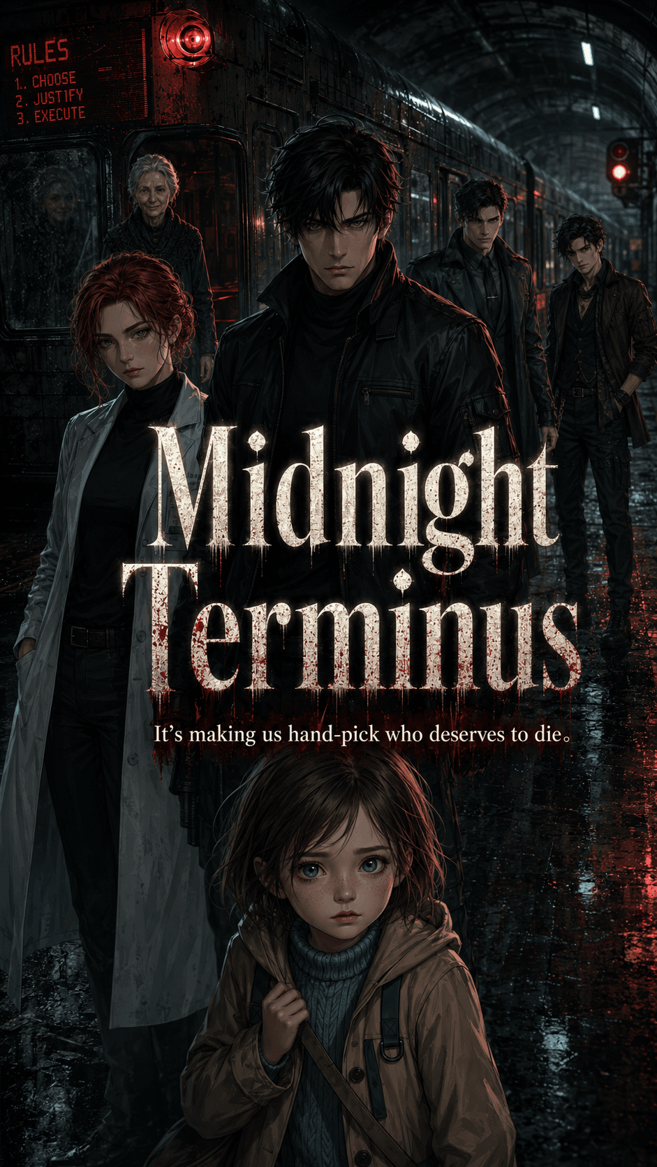 AI Midnight Terminus Interactive Scene From Source Image