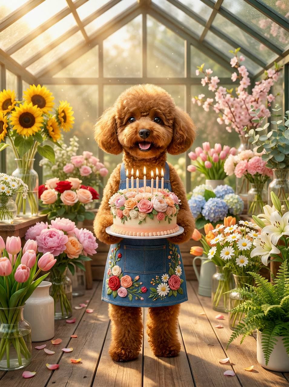 AI Magical Happy Birthday Video From Image