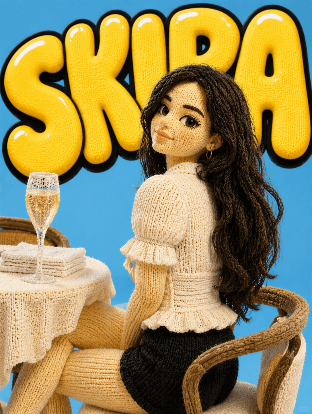 Knit Me Alive🧶 Video From Photo