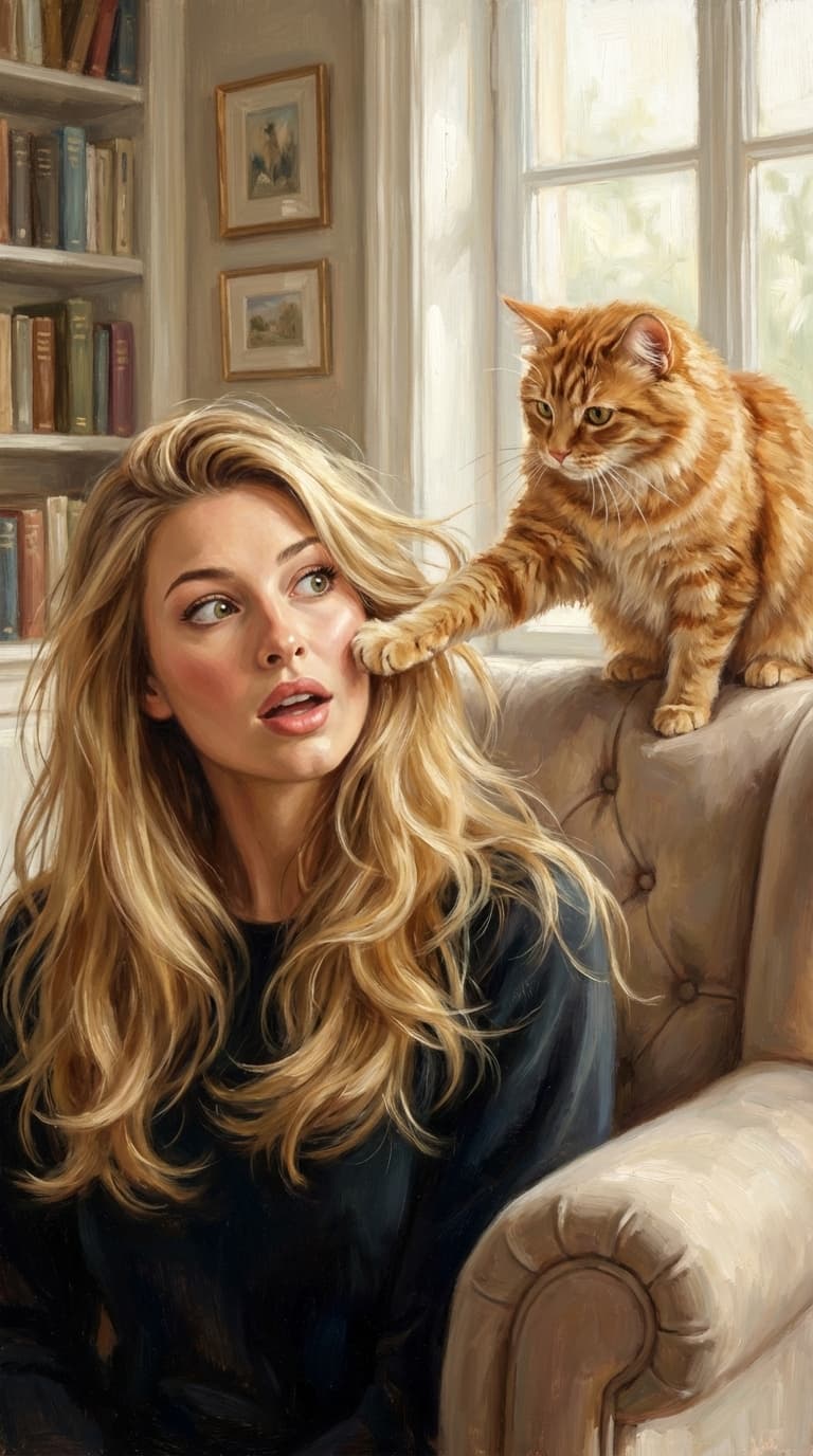 AI Got Slapped By Cat Video From Image