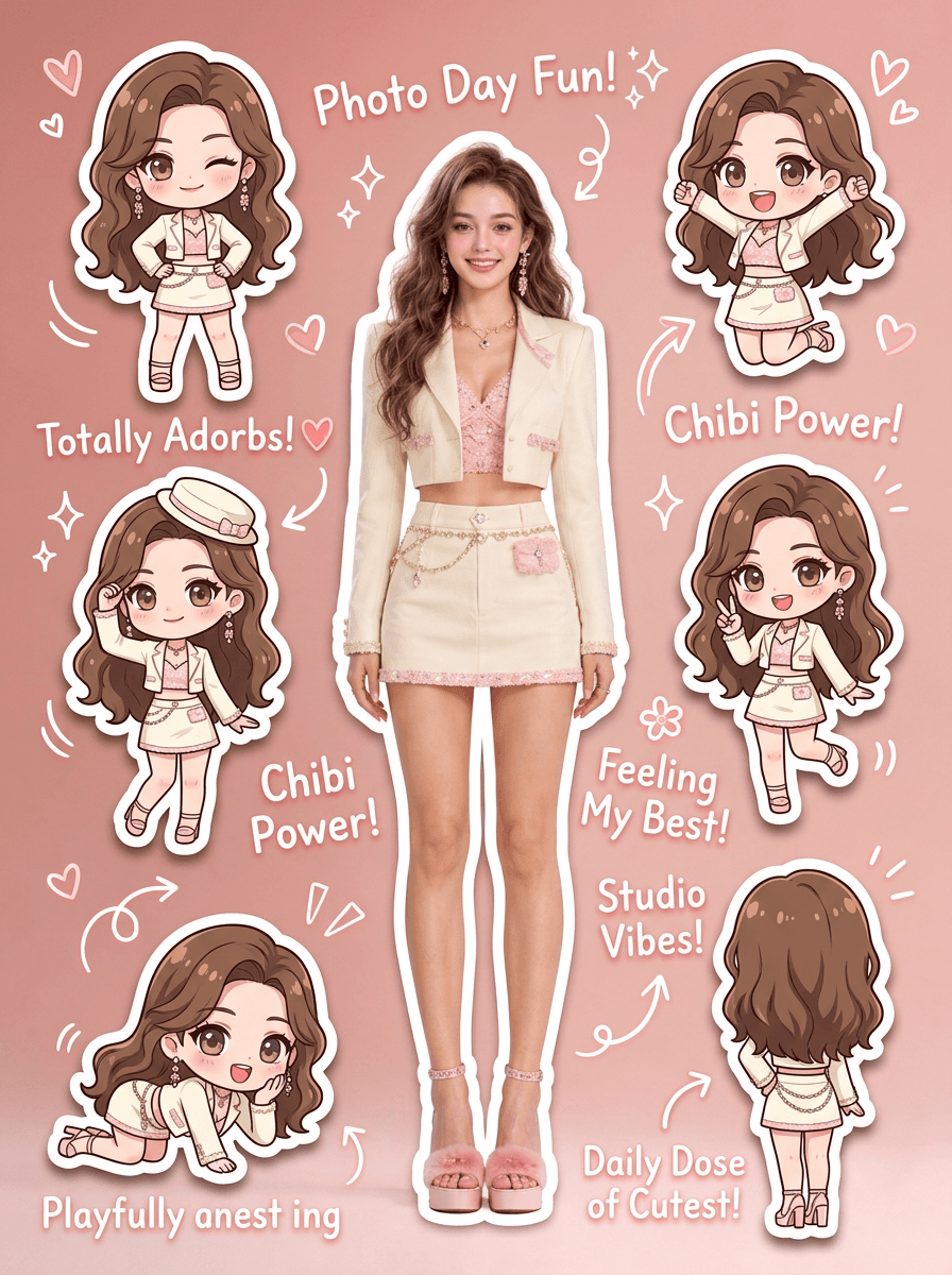 Cute Sticker Effect Image From Photo