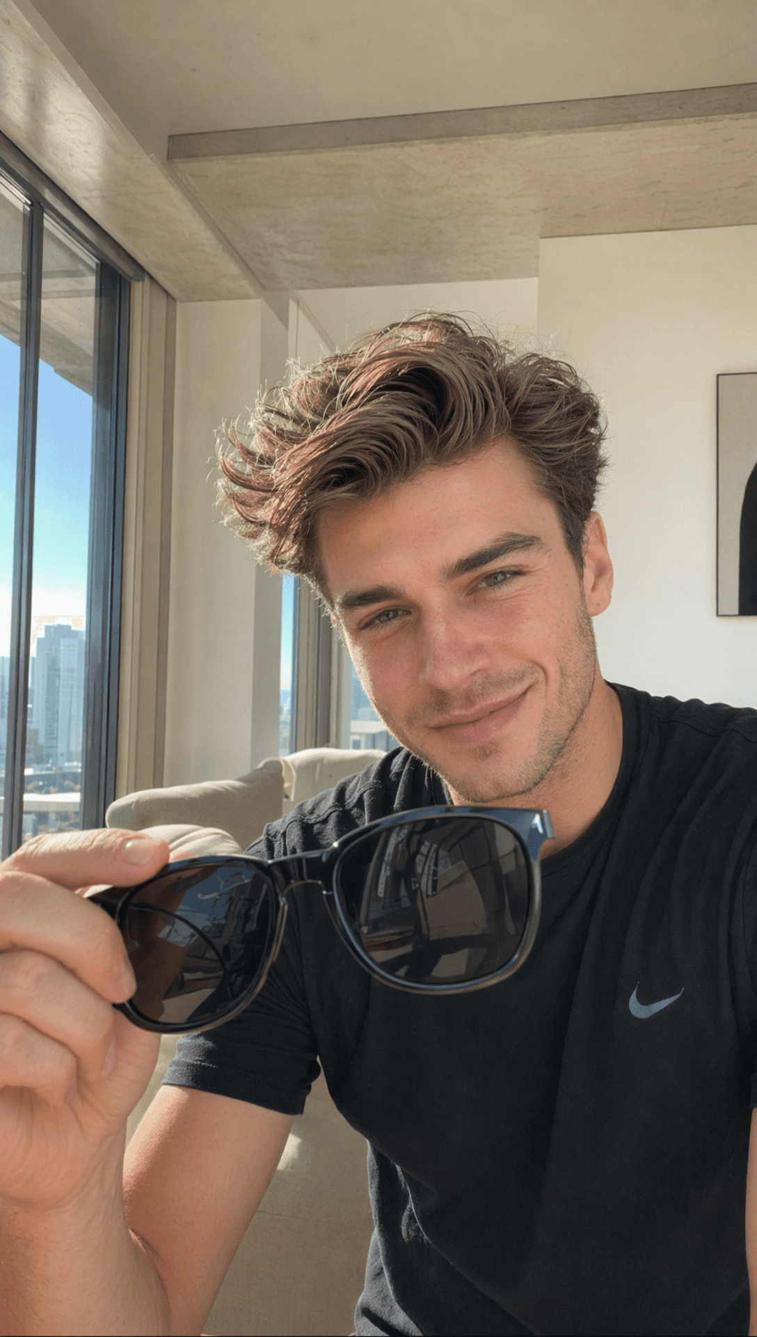 Sunglasses Talking-head Sales Video From Photo
