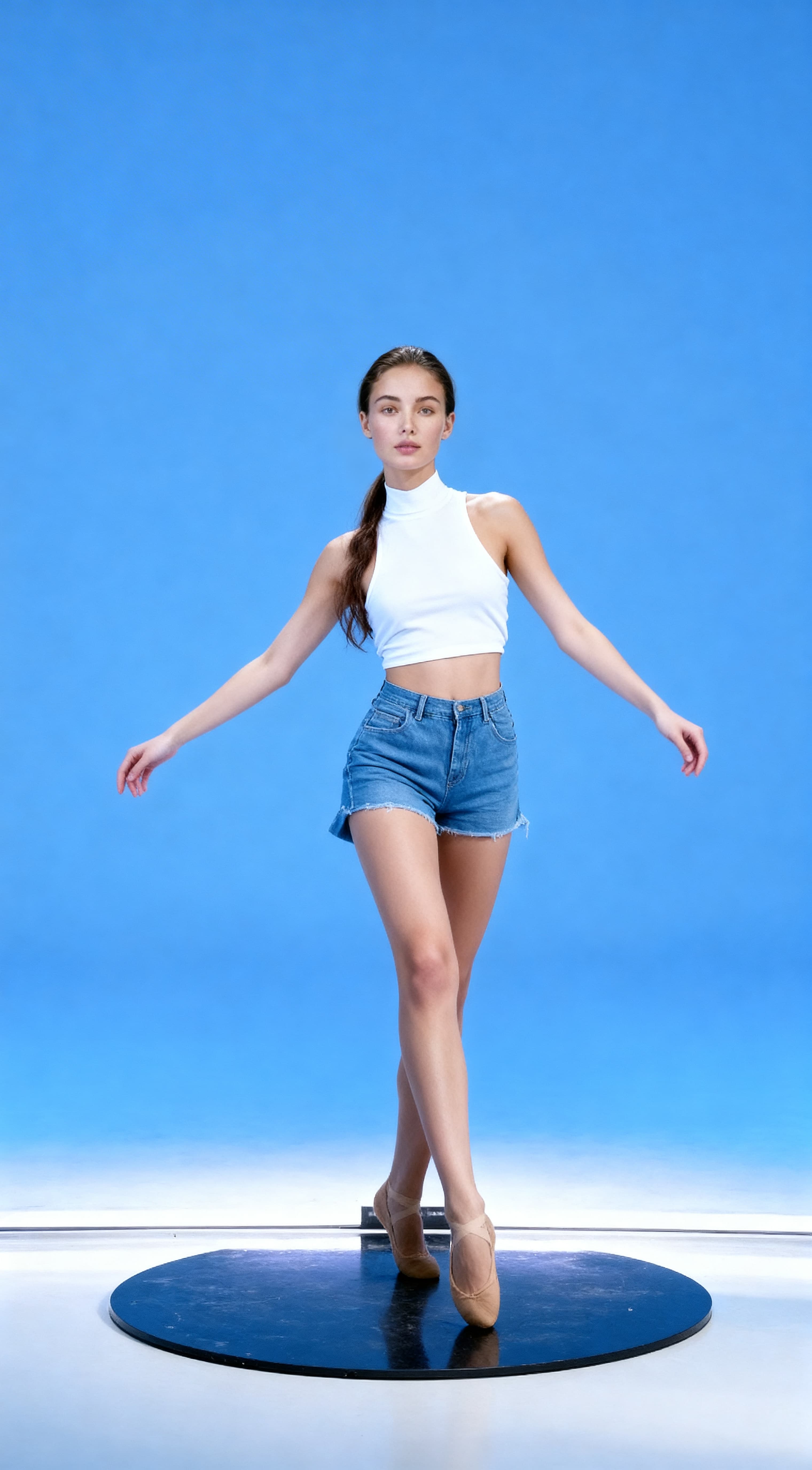 AI She Feigns Dancing Elegantly Video From Image