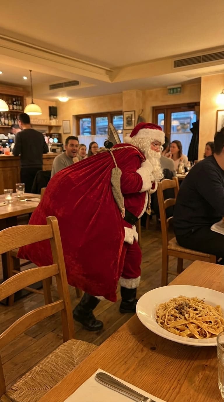 AI Packed By Santa Video From Image