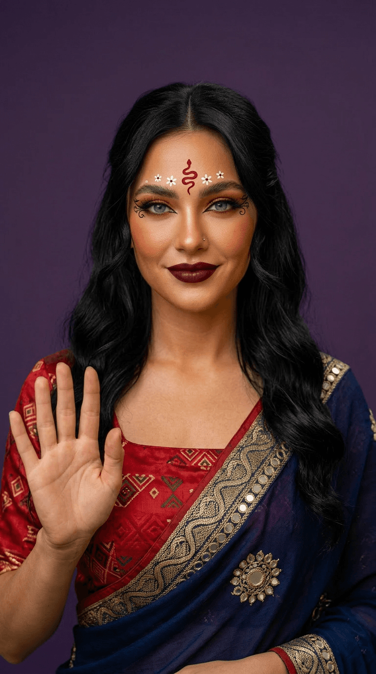 AI Stunning Desi Saree Look Video From Image