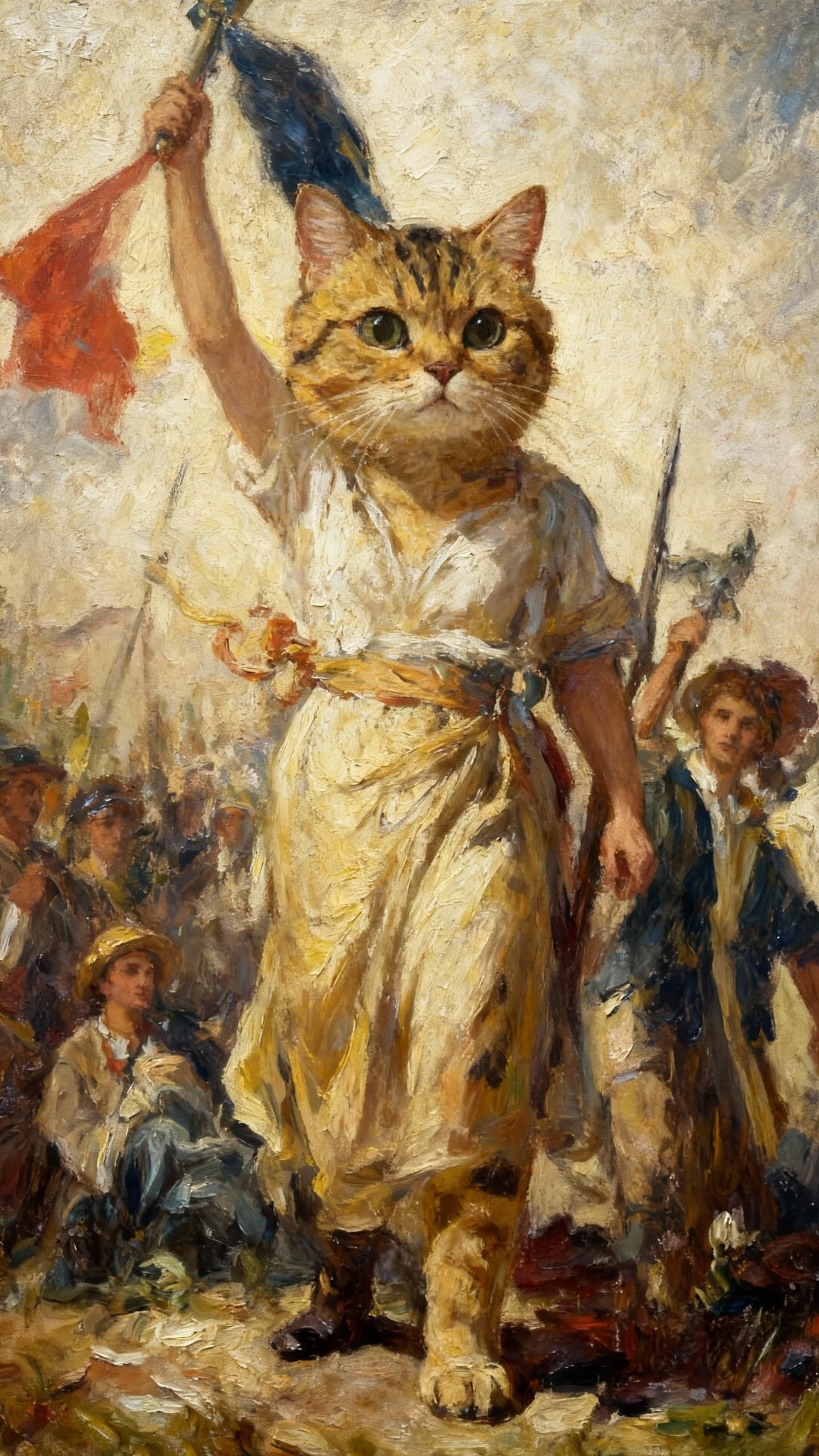 Cats And Famous Paintings Video From Photo