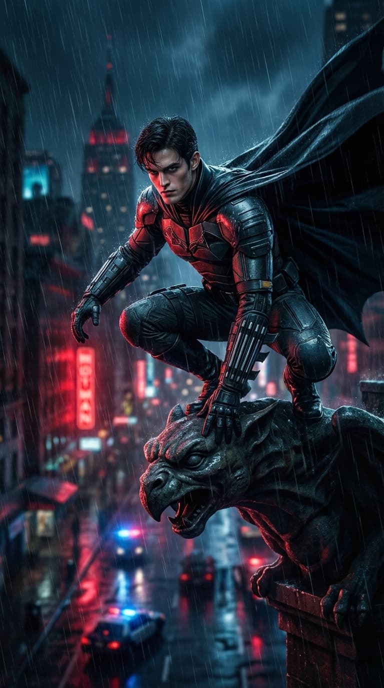 AI The Bat Man Video From Image