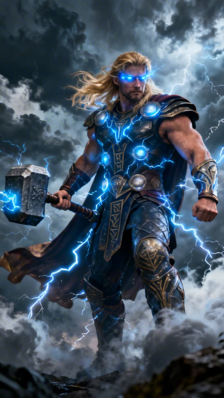 AI Thor Transition Effects Video From Image