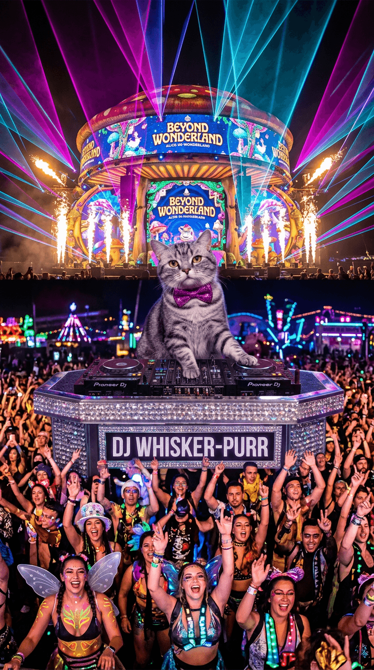 AI #beyondwonderland Video From Image