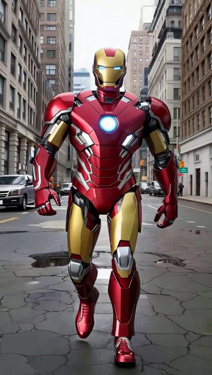 AI I'am Iron Man Video From Image