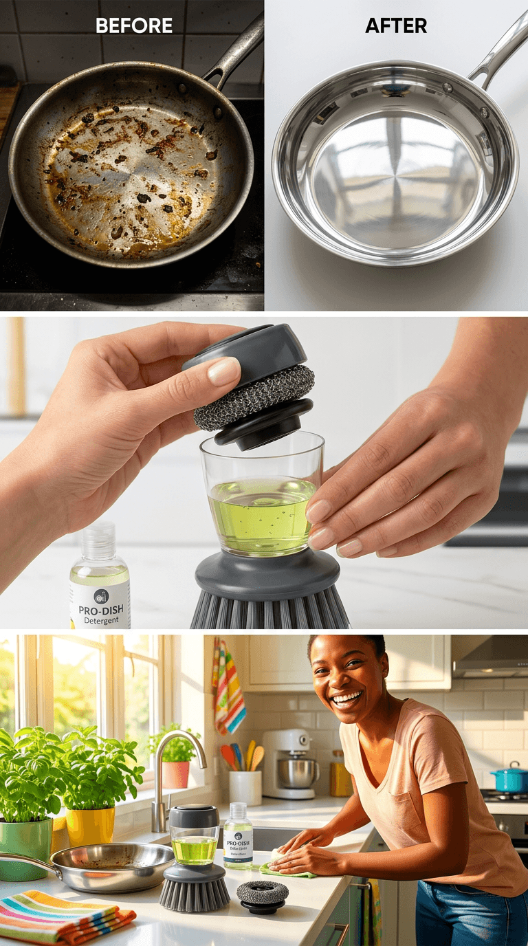 AI 3-in-1 Pot Brush Competitor Video From Image