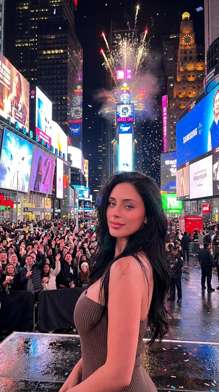 Times Square 2026 Video From Photo