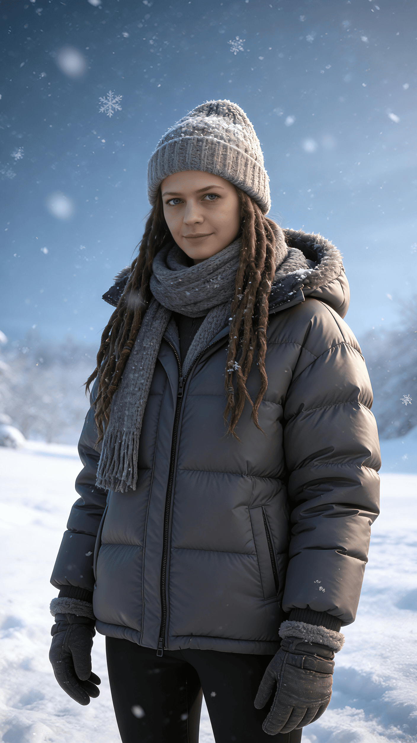 AI Here Comes The Snowball! Video From Image
