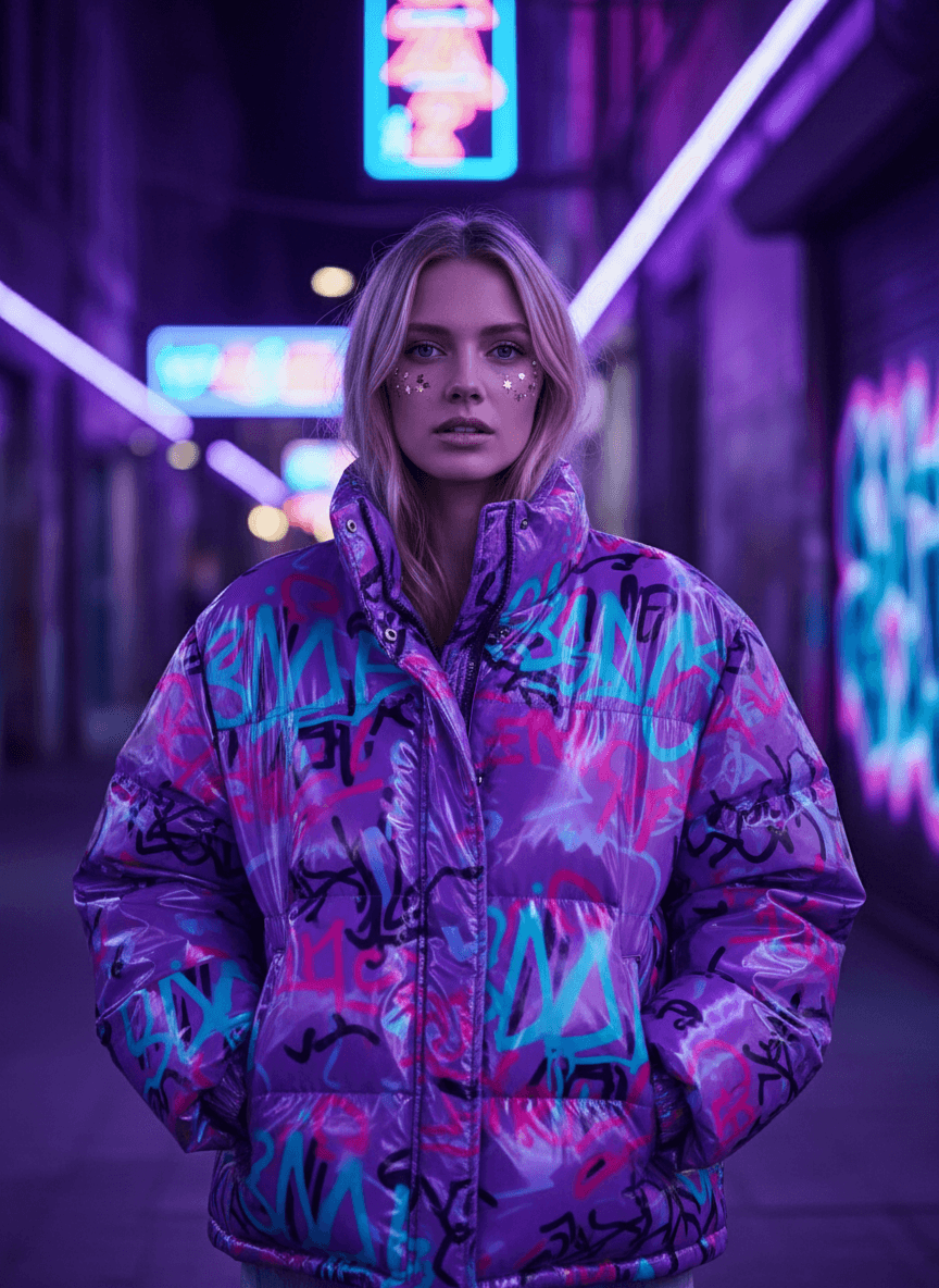 Neon Orbit Image From Photo