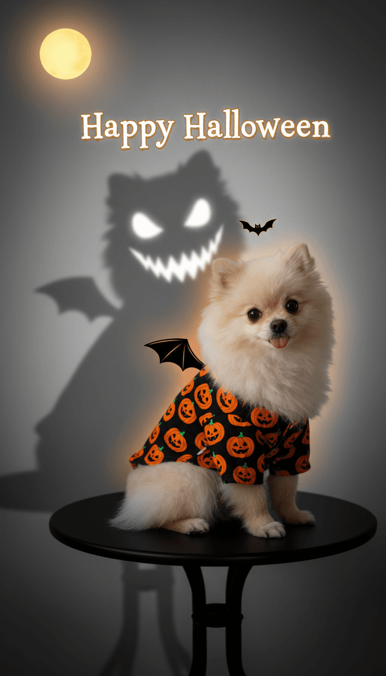 AI Cute Little Gost Video From Image