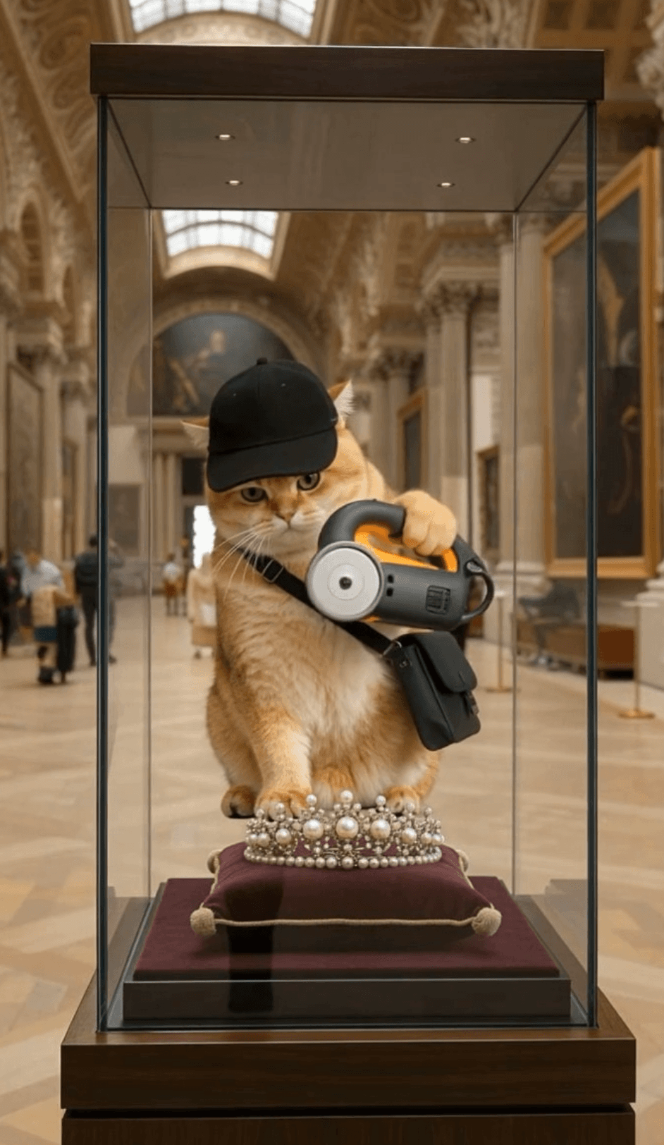 AI Cute Pet Heist At Video From Image