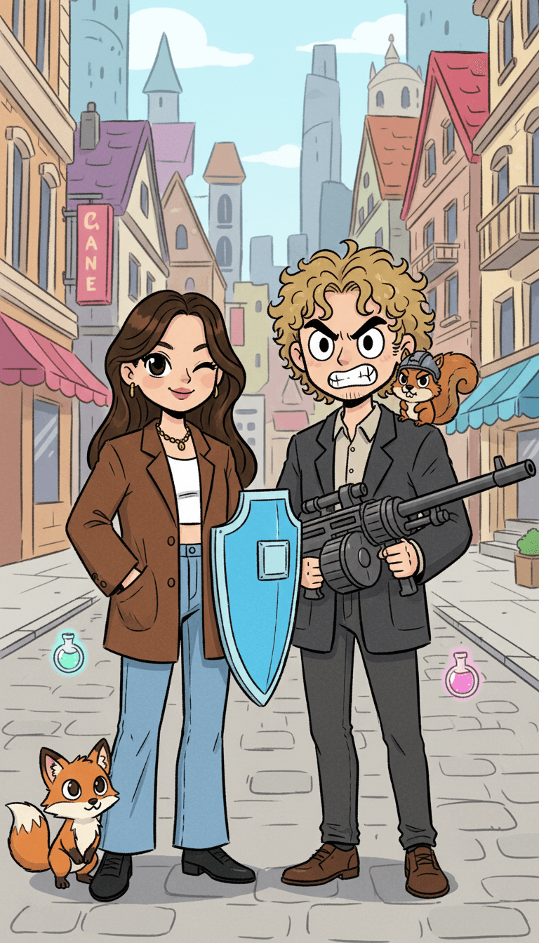 🎮q-style Game Cartoon Character Video From Photo