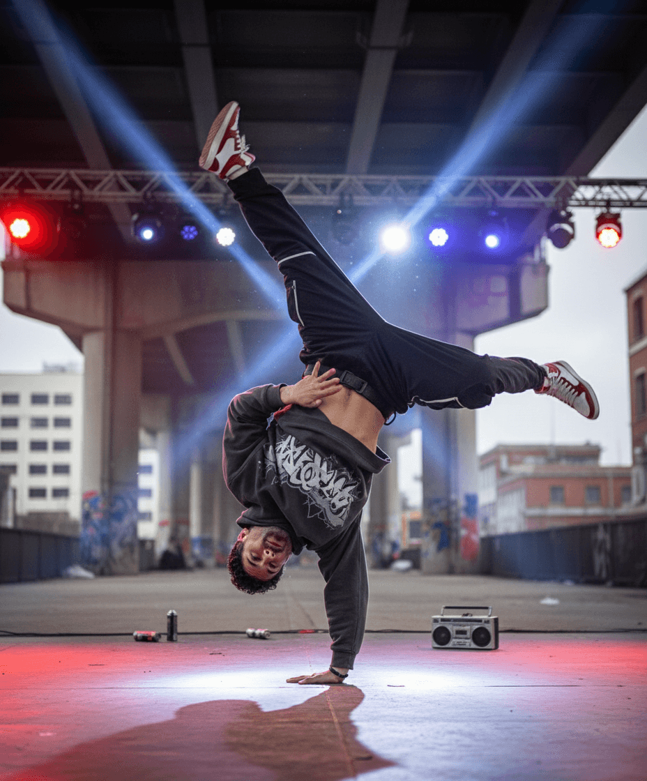 Underground Hip-pop Image From Photo