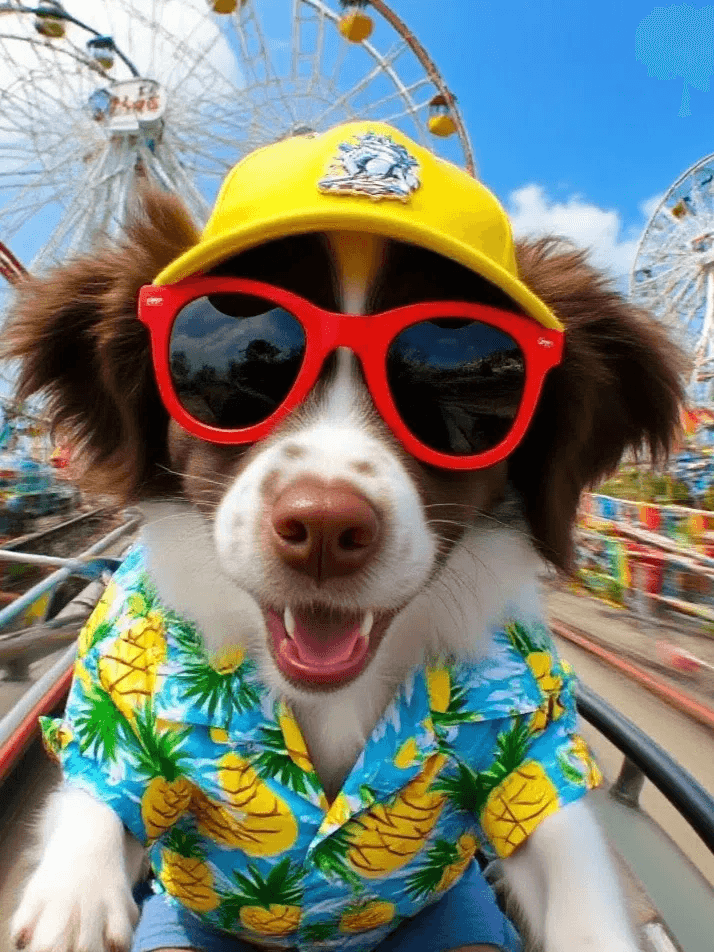 Paw-some Rollercoaster Video From Photo